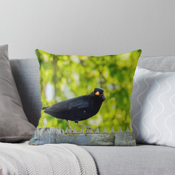 Item preview, Blackbird on a Fence designed and sold by GreenNBlue.