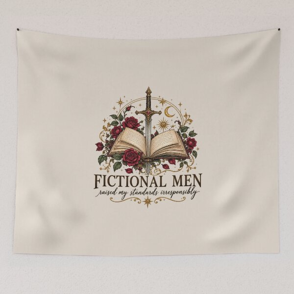 Item preview, Fictional Men Raised My Standards designed and sold by BEASTATE.