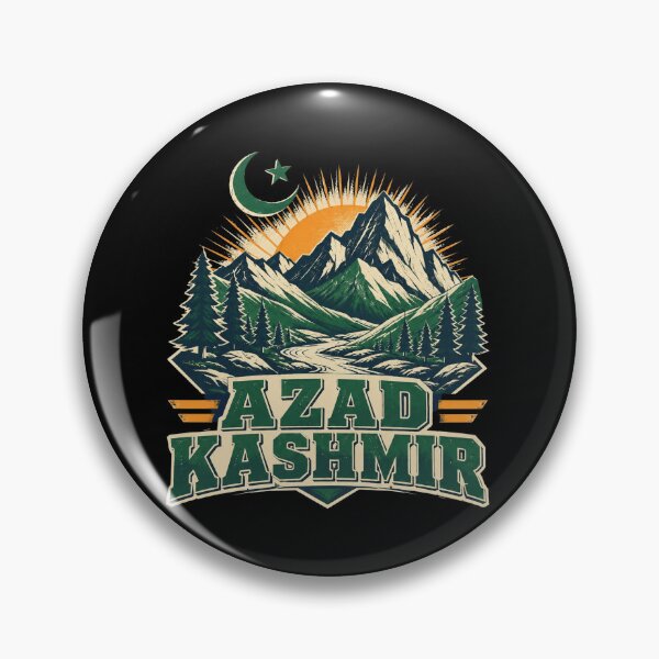 Item preview, Azad Kashmir Mountain Badge designed and sold by DebellismyrArts.