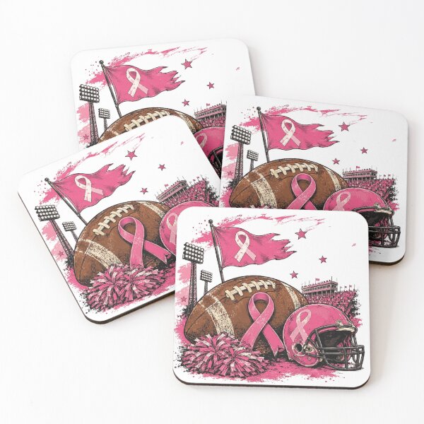 Item preview, Pink Out Football Breast Cancer Coquette Ribbon Football Sports Mom designed and sold by Thread&Fable.