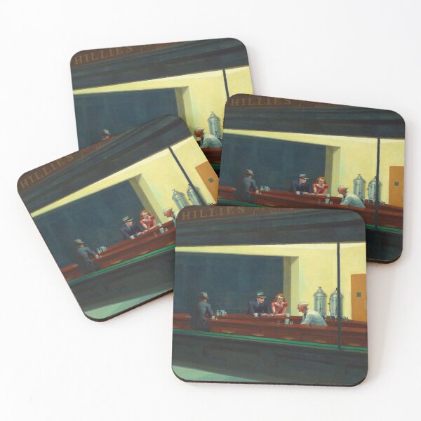 Item preview, Nighthawks (1942) - Edward Hopper designed and sold by SALON DES ARTS.
