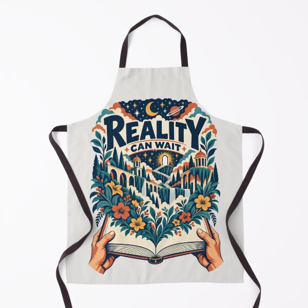 Item preview, Reality Can Wait Vintage Book Art designed and sold by MagicTheDog.