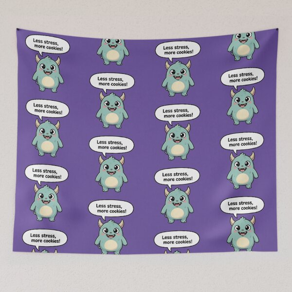 Item preview, Little monster designed and sold by PrintLabStudio.