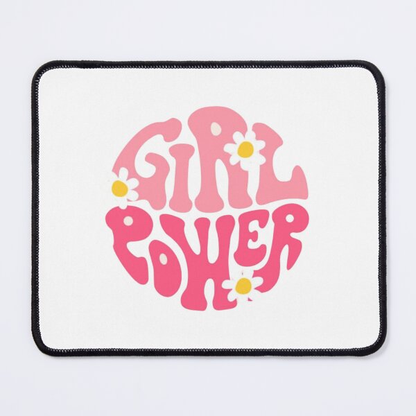 Item preview, Girl Power Pink Floral Cute Feminine Aesthetic designed and sold by aloksahu123.