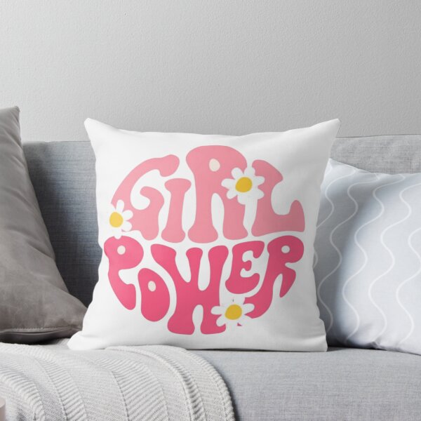 Item preview, Girl Power Pink Floral Cute Feminine Aesthetic designed and sold by aloksahu123.