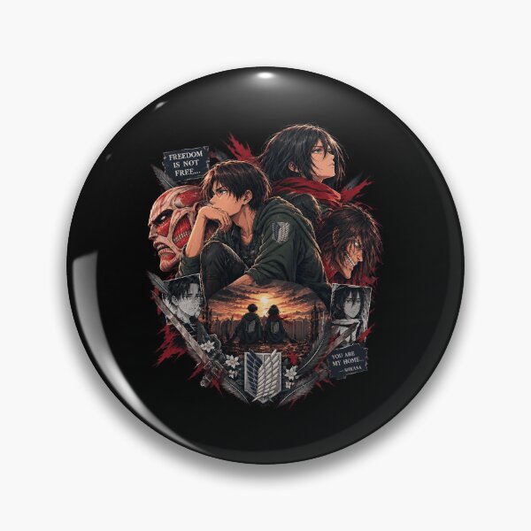 Item preview, Attack On Titan Collage designed and sold by desat-nikkas.