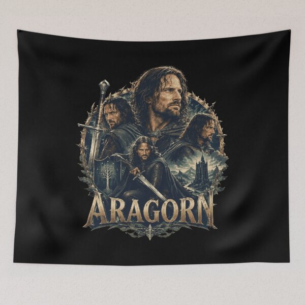 Item preview, Aragorn Epic Fantasy designed and sold by Emilykerryart.