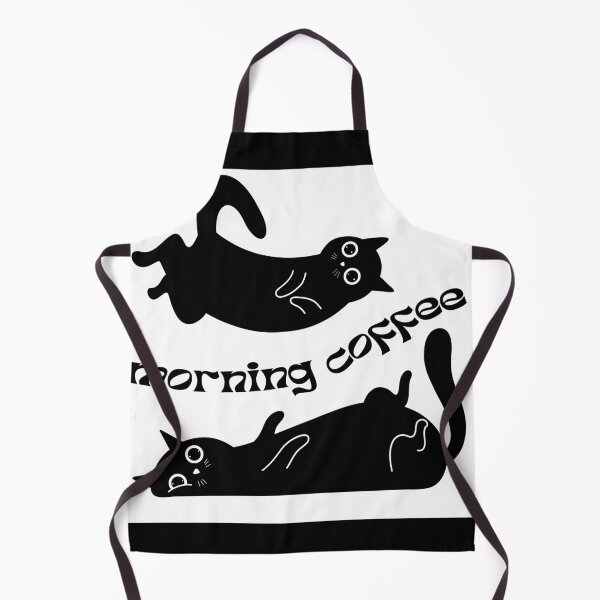 Item preview, Morning Coffee - Funny Black Cats designed and sold by MiaBellaGirl.