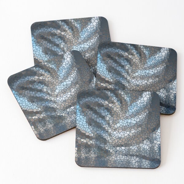 Item preview, Organic Blue Spiral Mosaic designed and sold by RelicsForge.