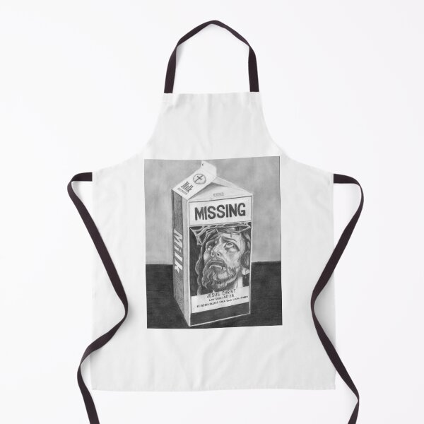 Item preview, Jesus Missing Person Milk Carton - Hand-Drawn Faith Pop Art designed and sold by Jason Bylsma.