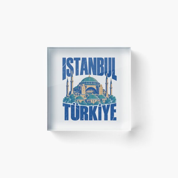 Item preview, Istanbul Turkey Hagia Sophia Retro Distressed designed and sold by Yellowriversss.
