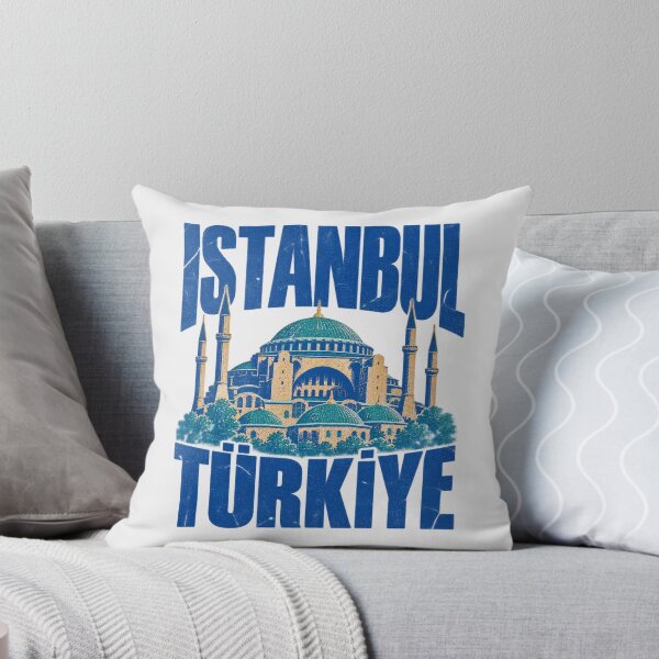 Item preview, Istanbul Turkey Hagia Sophia Retro Distressed designed and sold by Yellowriversss.