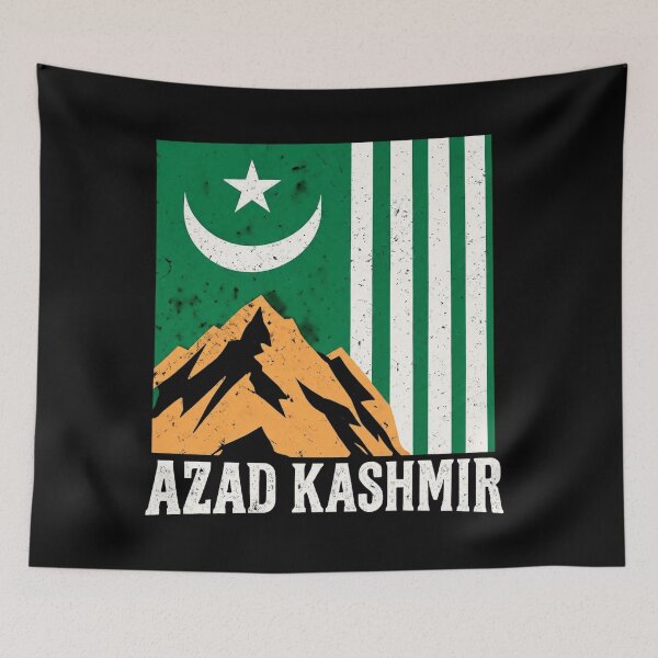 Item preview, Azad Kashmir Distressed Flag designed and sold by DebellismyrArts.