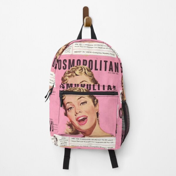 Item preview, Cosmopolitan Magazine Cover Vintage Girls Ladies Women Wall Art Poster Print Tee Cushion Mug Shirt designed and sold by Cool Robot Bro..