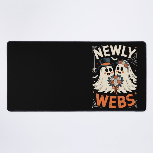 Item preview, Newly Webs cute ghost bride groom Halloween wedding designed and sold by jkrphoto.