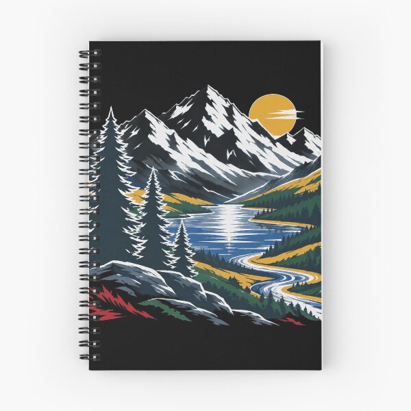 Item preview, Mountain Landscape Sunrise designed and sold by DebellismyrArts.
