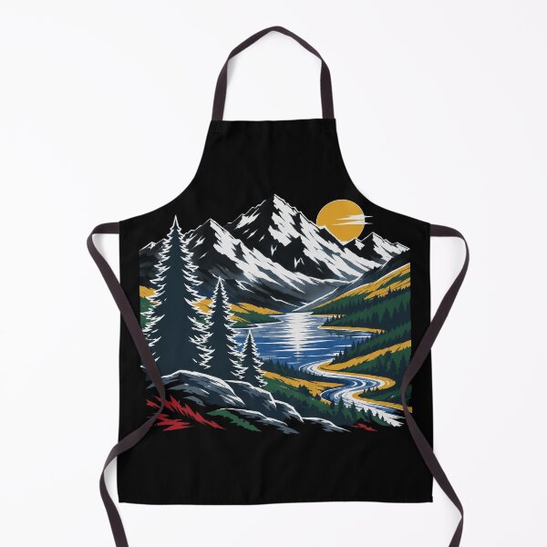 Item preview, Mountain Landscape Sunrise designed and sold by DebellismyrArts.