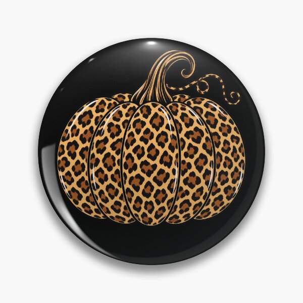 Item preview, Leopard Print Pumpkin Fall Halloween Animal Print designed and sold by will freed18.