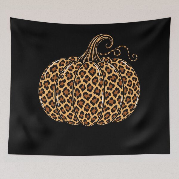 Item preview, Leopard Print Pumpkin Fall Halloween Animal Print designed and sold by will freed18.