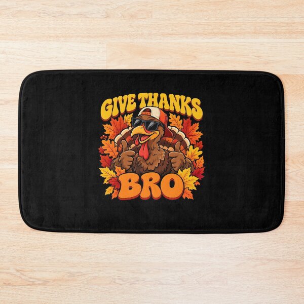 Item preview, Give Thanks Bro Cute Turkey Toddler Thankful Thanksgiving Humor designed and sold by clothesy7.
