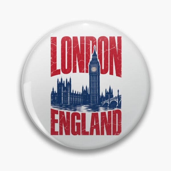 Item preview, London England Big Ben Retro Distressed Design designed and sold by Yellowriversss.