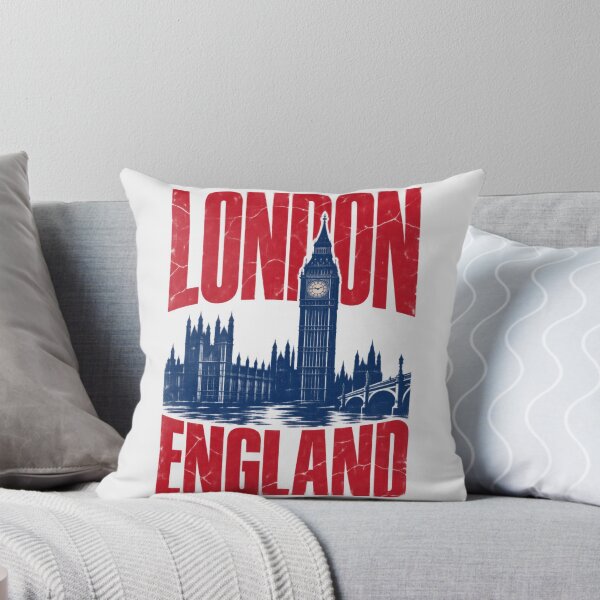 Item preview, London England Big Ben Retro Distressed Design designed and sold by Yellowriversss.