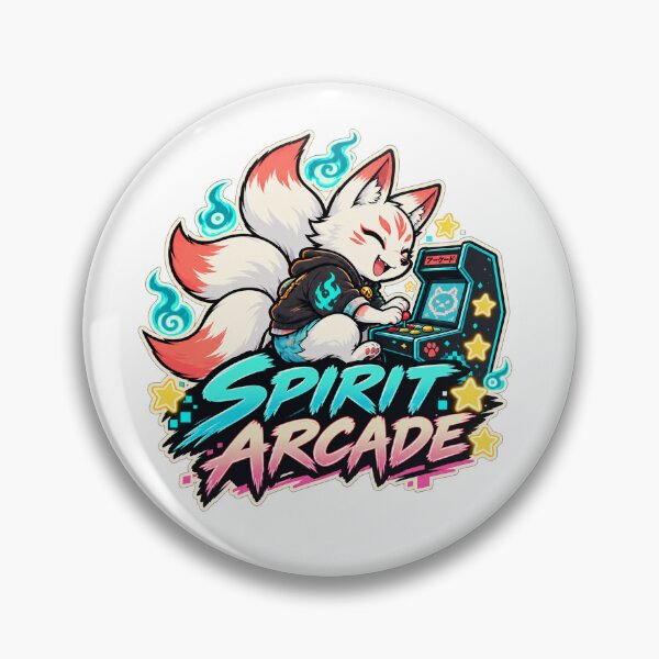Item preview, Spirit Arcade - Anime Fox Gamer designed and sold by AcruxUltra.