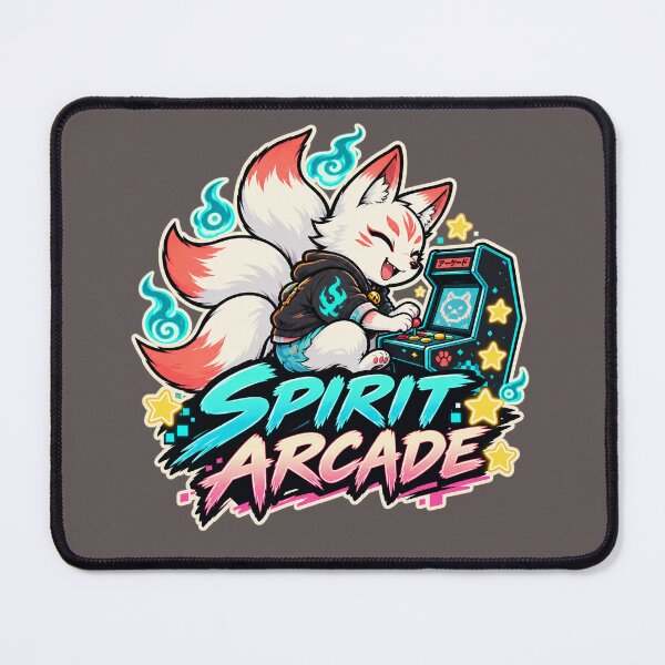 Item preview, Spirit Arcade - Anime Fox Gamer designed and sold by AcruxUltra.