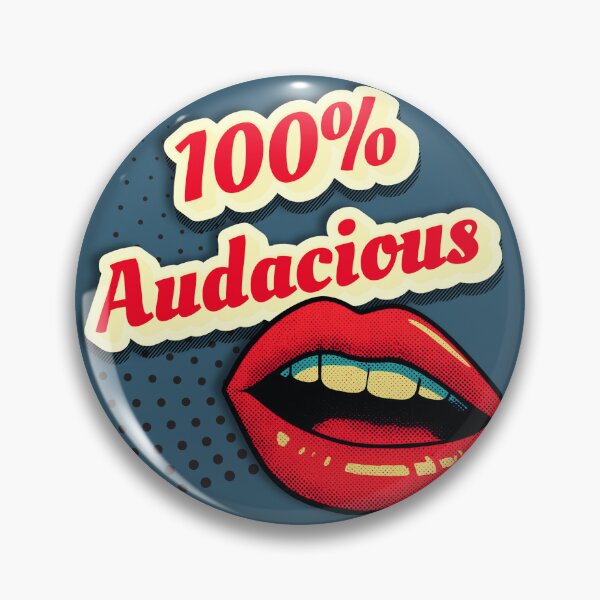 Item preview, 100% Audacious Pop Art Lips - Retro Comic Style Sass designed and sold by pulse_retail.