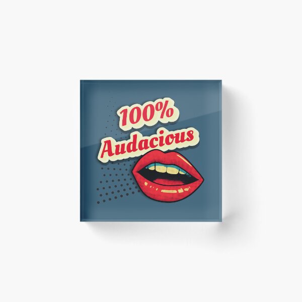 Item preview, 100% Audacious Pop Art Lips - Retro Comic Style Sass designed and sold by pulse_retail.