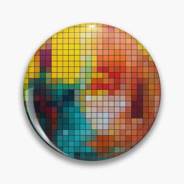 Item preview, Pixel Sunset Abstract designed and sold by RelicsForge.