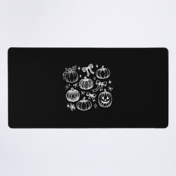 Item preview, Cute Coquette Halloween Pumpkins & Ribbon Bows, Girly Spooky designed and sold by CloudyPress.