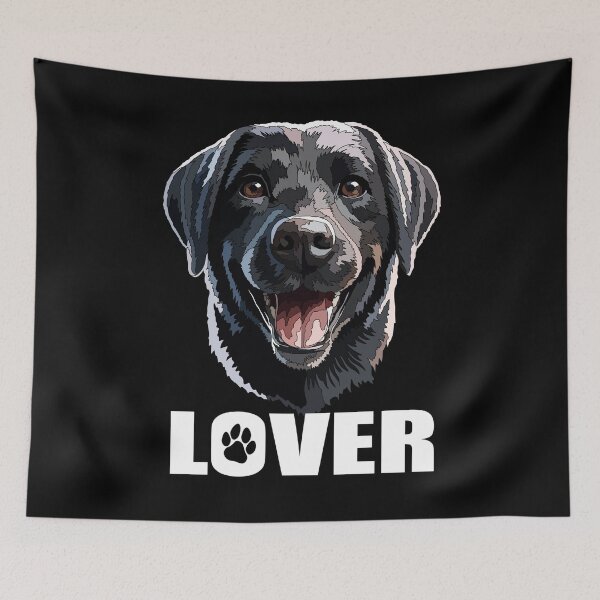 Item preview, Black Labrador Retriever Lover Puppy designed and sold by Just-Arts-4U.