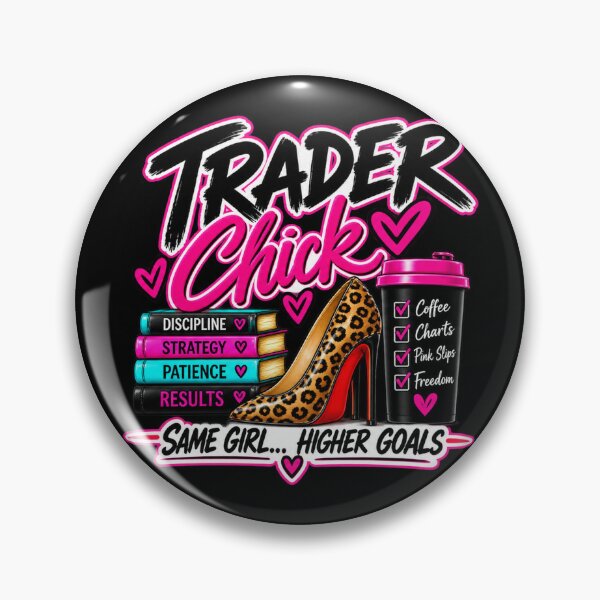 Item preview, Trader Chick-Same Girl Higher Goals-Black Background  designed and sold by Trendi61.