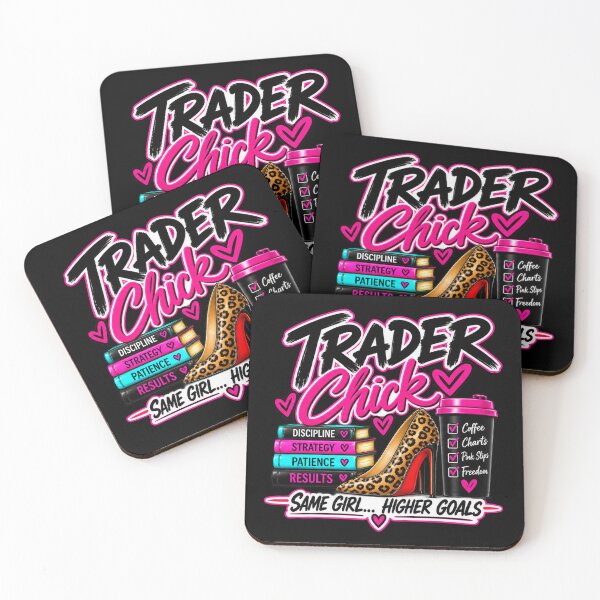 Item preview, Trader Chick-Same Girl Higher Goals-Black Background  designed and sold by Trendi61.