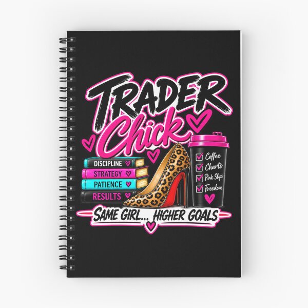 Item preview, Trader Chick-Same Girl Higher Goals-Black Background  designed and sold by Trendi61.