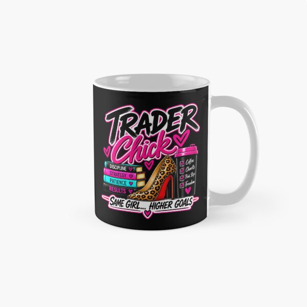 Item preview, Trader Chick-Same Girl Higher Goals-Black Background  designed and sold by Trendi61.