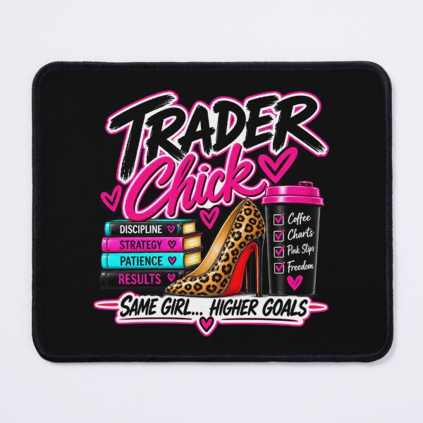 Item preview, Trader Chick-Same Girl Higher Goals-Black Background  designed and sold by Trendi61.