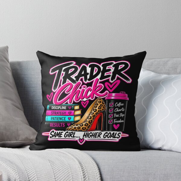 Item preview, Trader Chick-Same Girl Higher Goals-Black Background  designed and sold by Trendi61.