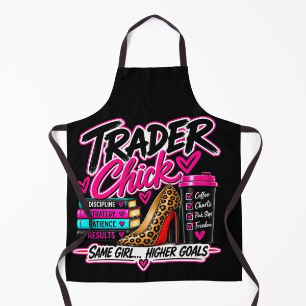 Item preview, Trader Chick-Same Girl Higher Goals-Black Background designed and sold by Trendi61.