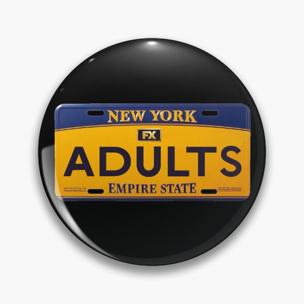 Item preview, adults fx new york license plate designed and sold by rilesweir.
