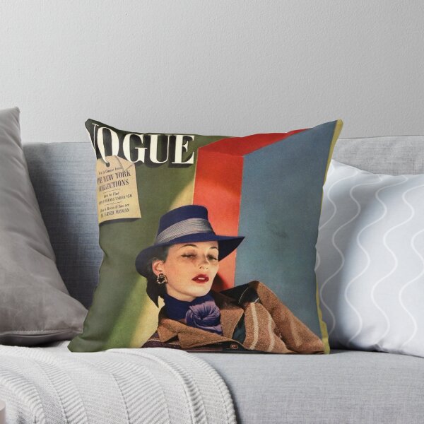 Item preview, Vogue Magazine Cover Vintage Girls Ladies Women Wall Art Poster Print Tee Cushion Mug Shirt designed and sold by Cool Robot Bro..