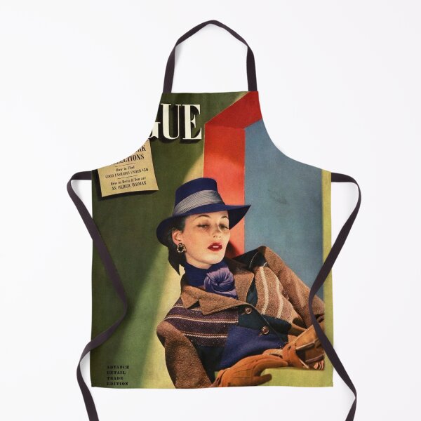 Item preview, Vogue Magazine Cover Vintage Girls Ladies Women Wall Art Poster Print Tee Cushion Mug Shirt designed and sold by Cool Robot Bro..