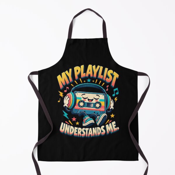 Item preview, My Playlist Understands Me – Retro Cassette Music Lover designed and sold by Good Mood Foundry.