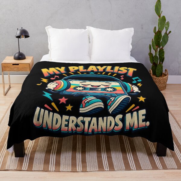 Item preview, My Playlist Understands Me – Retro Cassette Music Lover designed and sold by Good Mood Foundry.