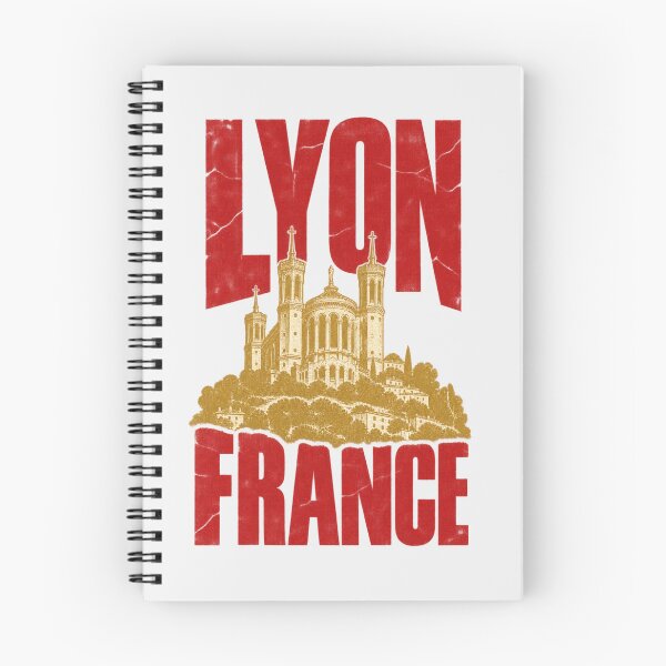 Item preview, Lyon France Fourviere Basilica Retro Distressed designed and sold by Yellowriversss.