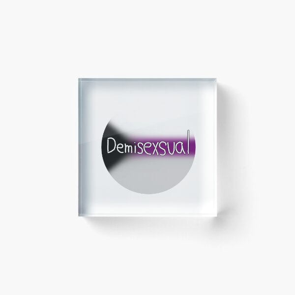 Item preview, Demisexual Badge designed and sold by Comfort-Station.