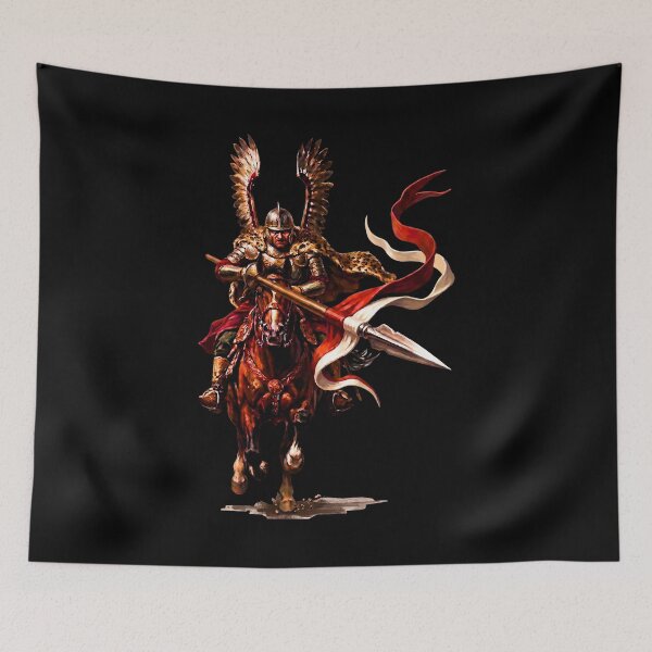 Item preview, Polish Winged Hussar - Battle of Klushino 1610 | Husaria Cavalry Art by All43 designed and sold by All43.