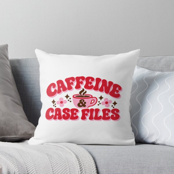 Item preview, Caffeine and Case Files Retro Design designed and sold by Margaret-Made.