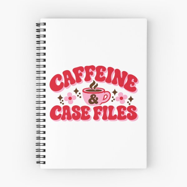 Item preview, Caffeine and Case Files Retro Design designed and sold by Margaret-Made.